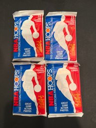 1989 Hoops Basketball Packs Lot Of 4