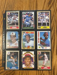 Lot Of (18) 1980s Hall Of Famers!