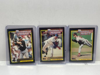 Baseball's Best 1992 McDonald's/Topps Lot Of - 3