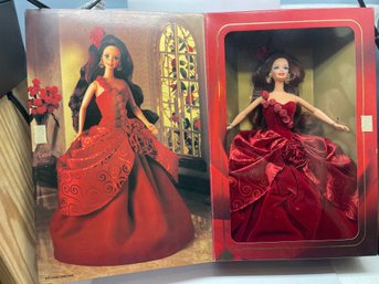 Mattel Barbie Radiant Rose 1996 Society Collection Doll #15140 Red
