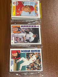 1984 Topps Baseball Rack Pack With HOF Boggs AND Gossage Both On Top!
