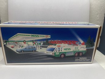 Vintage 1996 Hess Truck Emergency Vehicle In Original New In  Box