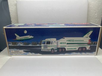 Vintage Hess 1999 Toy Truck And Space Shuttle With Satellite - In Original Box