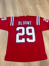 LeGarrette Blount Autographed Jersey With COA