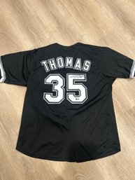 Frank Thomas Autographed Jersey With COA