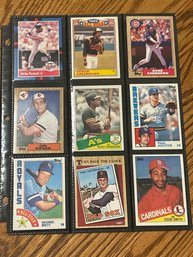 Lot Of (18) 1980s Hall Of Famers!