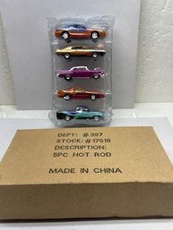 Vintage 1997 Sears Gift Set Of 5 Racing Champions Muscle Cars