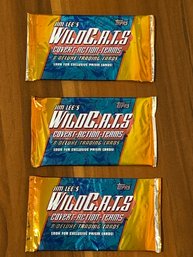 Wild C.A.T.S Lot Of (3) 1993 ToppsUnopened Trading Card Packs
