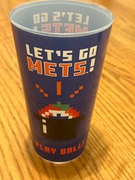 NY Mets Souvenir 20 Oz. Hard Plastic Beer Cup