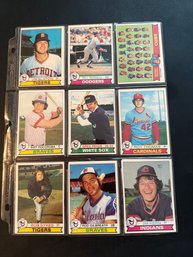1979 Topps Baseball Lot Of 18