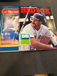 1986 MLB Magazine Lot Of 2