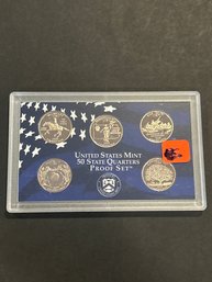 1999 State Quarters Proof Set United States US Mint