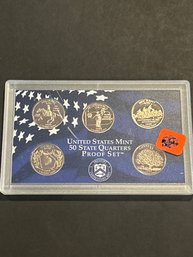 1999 State Quarters Proof Set United States US Mint