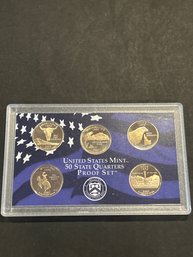 2007 State Quarters Proof Set United States US Mint