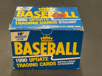 1990 Fleer Baseball Update Trading Cards