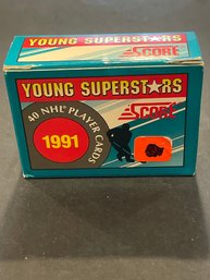 Score 1991 Young Superstars 40 NHL Player Cards In Original Box
