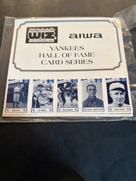1992 YANKEES HALL OF FAME 'Nobody Beats The Wiz' Cards