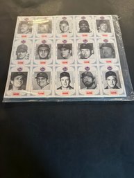 1991 NY Mets Nobody Beats The Wiz 150 Card Set Uncut 10 Sheets Sealed