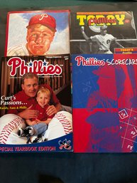 Phillies Magazine Lot Of 4