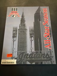 1997 Cleveland Indians All-Star Game Season Official Yearbook Program