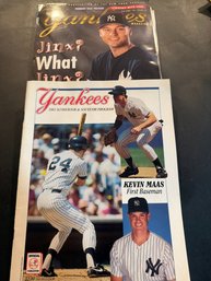 New York Yankees Magazine Lot Of 2