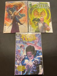 DC  Comic Book Lot Of 3