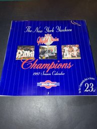 The New York Yankees 1996 World Series Champions 1997 Season Calendat