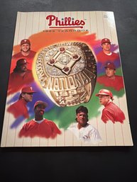 1994 Philadelphia Phillies Baseball Yearbook - Embosed