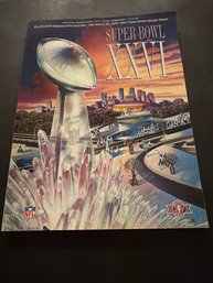 VTG NFL Official Super Bowl XV Magazine 1992 NFL Championship & Vince Lombardi