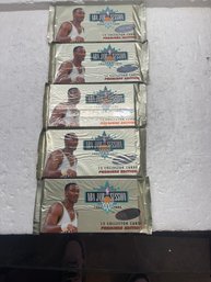 NBA Jam Session Basketball Cards 1993-199 Premier Edition Lot Of 5 Packs Jordan