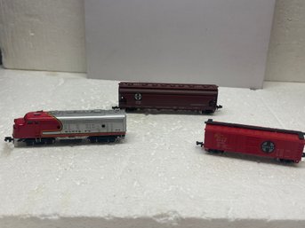 92145 N Scale  BACHMAN F9A ATSF SF SANTA FE   MISSING COUPLER