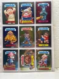 Garbage Pail Kids - Lot Of 9 -  Chrome