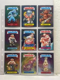 Garbage Pail Kids - Lot Of 9 -  Chrome
