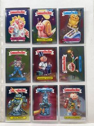 Garbage Pail Kids - Lot Of 9 -  Chrome