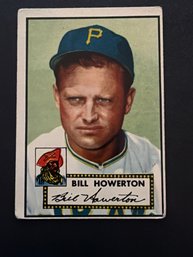1952 Topps Baseball Card Bill Howerton