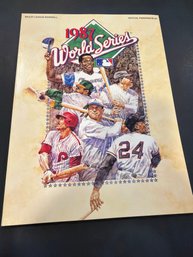 1987 Baseball World Series Official Program