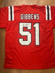 Jack Gibbens  Autographed Jersey With JSA COA