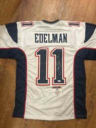 Julian Edelman Autograghed Jersey  With COA!