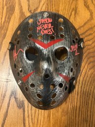 Friday The 13th Jason Actor Signed Mask With COA