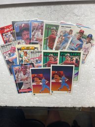 Mike Schmidt  Cards - Lot Of - 14