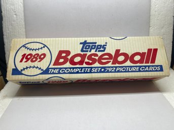 1989 Topps Complete Set Box 792 Total MLB Baseball Factory Sealed