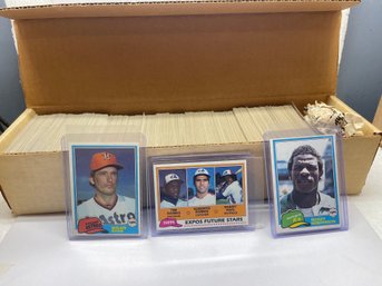 1981 Topps Baseball COMPLETE SET Baines Raines HOF RC Nolan Ryan Henderson