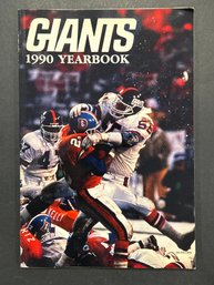 1990 NY Giants Yearbook