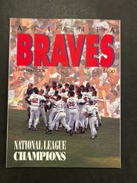 1992 Atlanta Braves Yearbook
