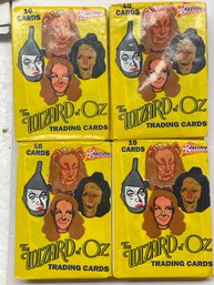 1990 The Wizard Of Oz Trading Cards By Pacific Trading Cards - Lot Of 4