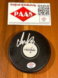 Alexander Ovechkin Autographed Hockey Puck!