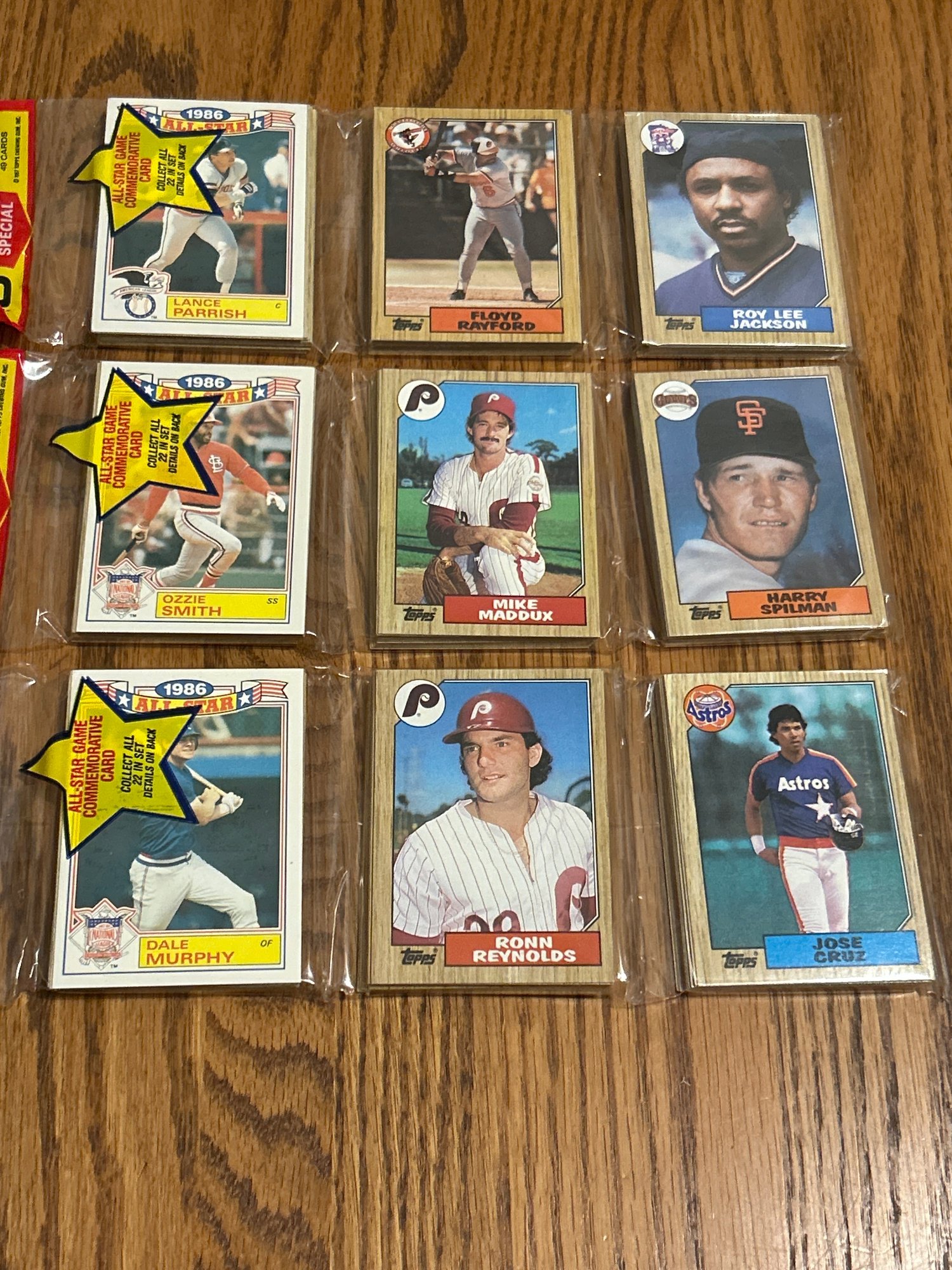 Lot Of (3) 1987 Topps Unopened Rak Paks #26003 | Auctionninja.com