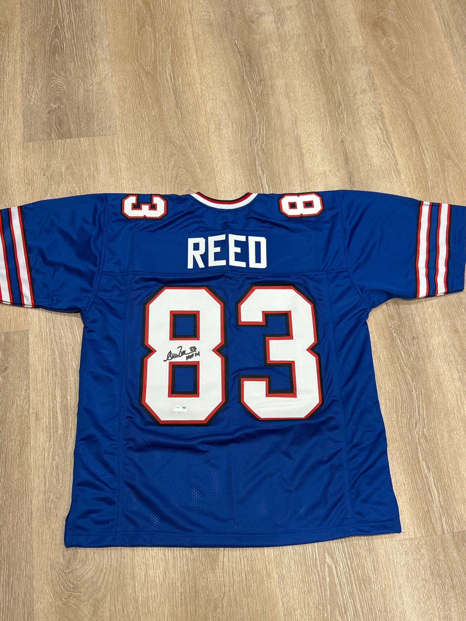 Andre Reed Autographed Jersey With COA #26019 | Auctionninja.com