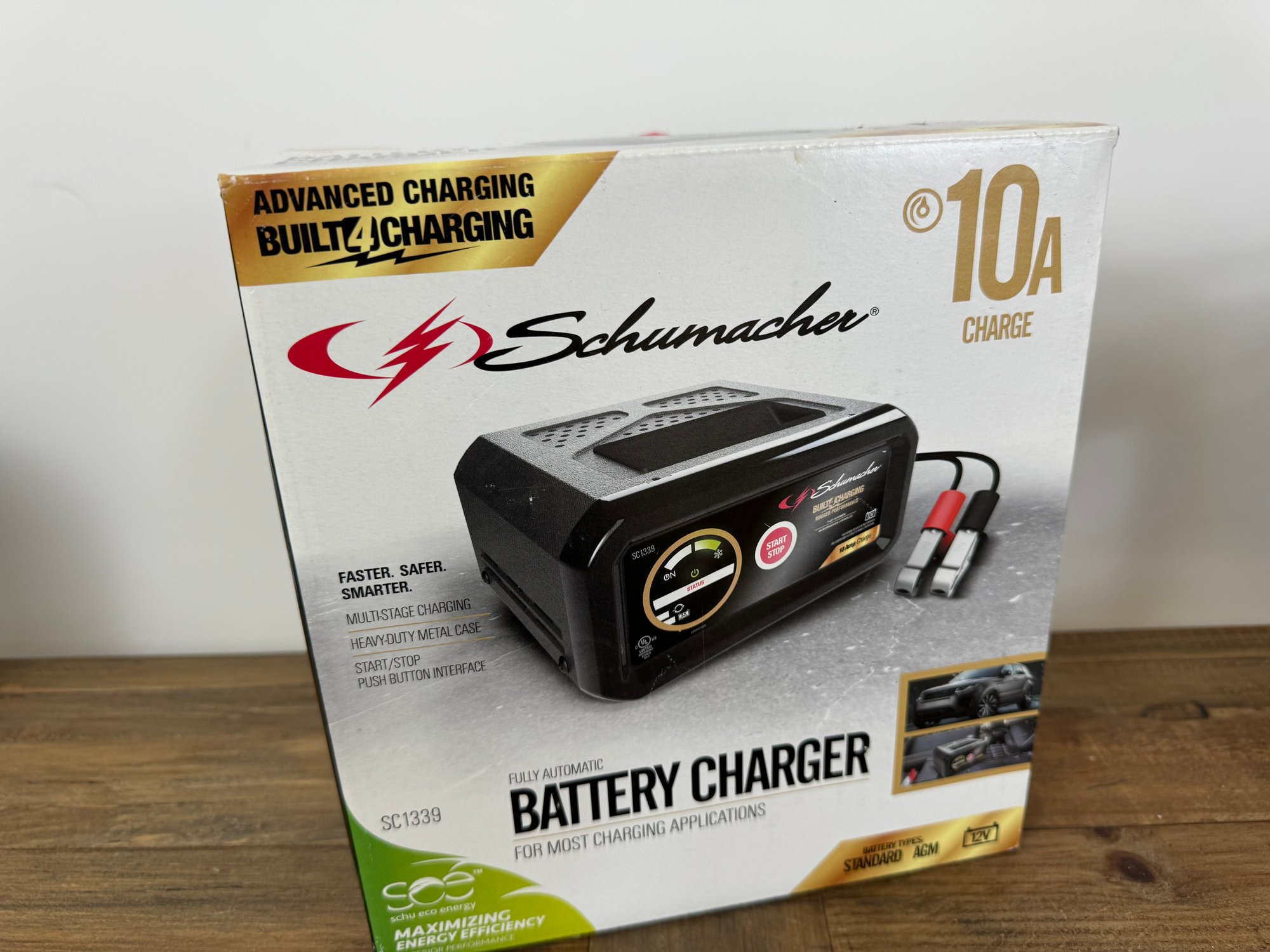 Schumacher 10 Amp Battery Charger 14539