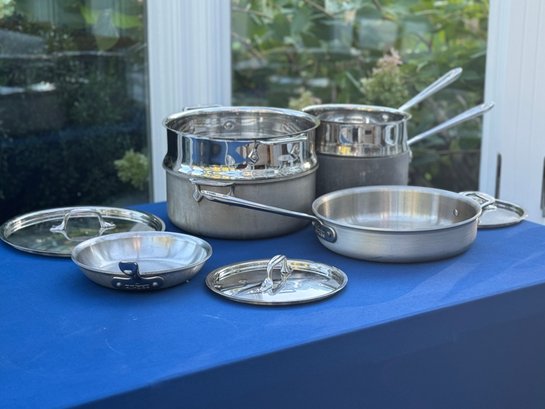 Set Of All-clad Master Chef